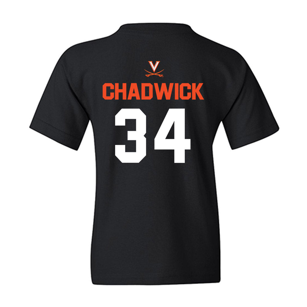 Virginia - NCAA Football : Kevin Chadwick - Youth T-Shirt-1
