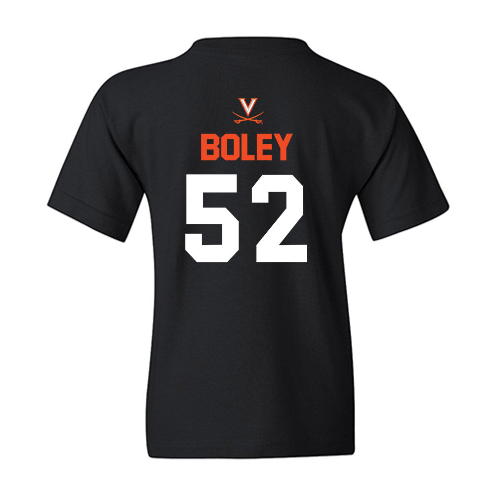 Virginia - NCAA Football : Mckale Boley - Youth T-Shirt-1