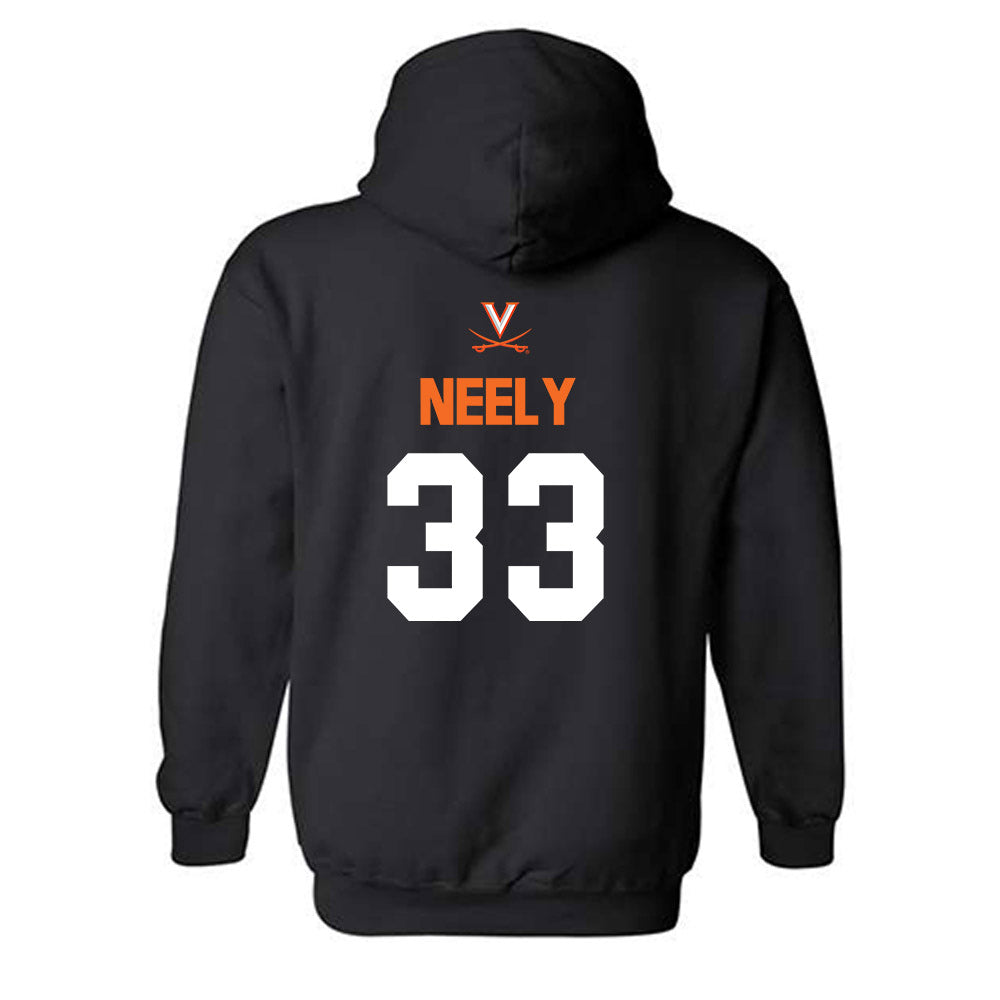 Virginia - NCAA Baseball : Bryce Neely - Sport Shersey Hooded Sweatshirt-1