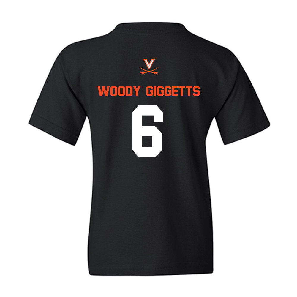 Virginia - NCAA Softball : Kamyria Woody-Giggetts - Sports Shersey Youth T-Shirt-1