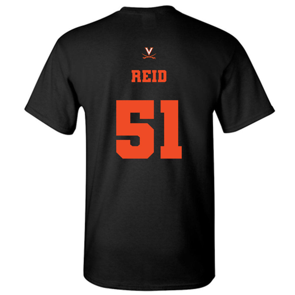 Virginia - NCAA Football : Grayson Reid - Fashion Shersey T-Shirt-1