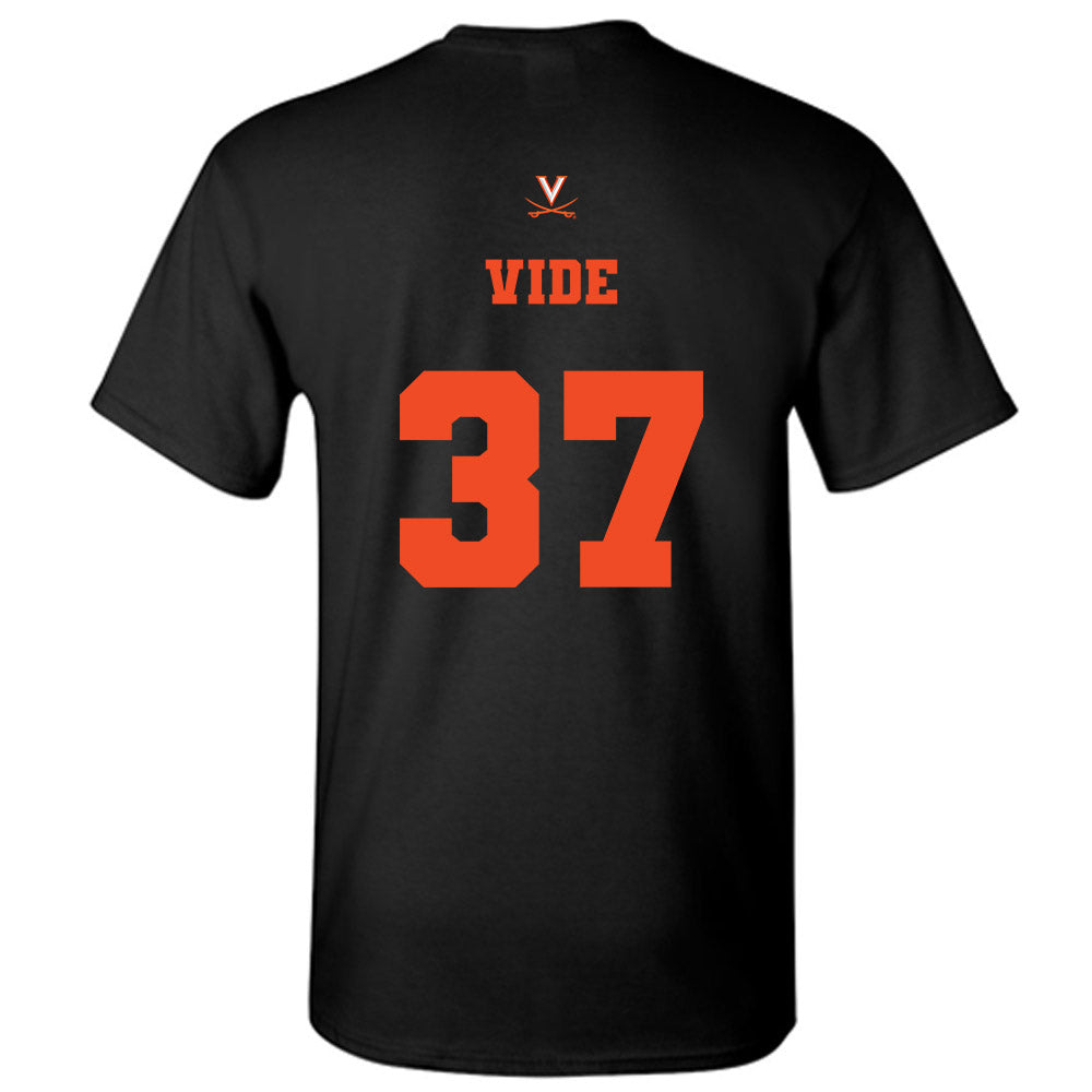 Virginia - NCAA Men's Basketball : Jan Vide - Fashion Shersey T-Shirt-1