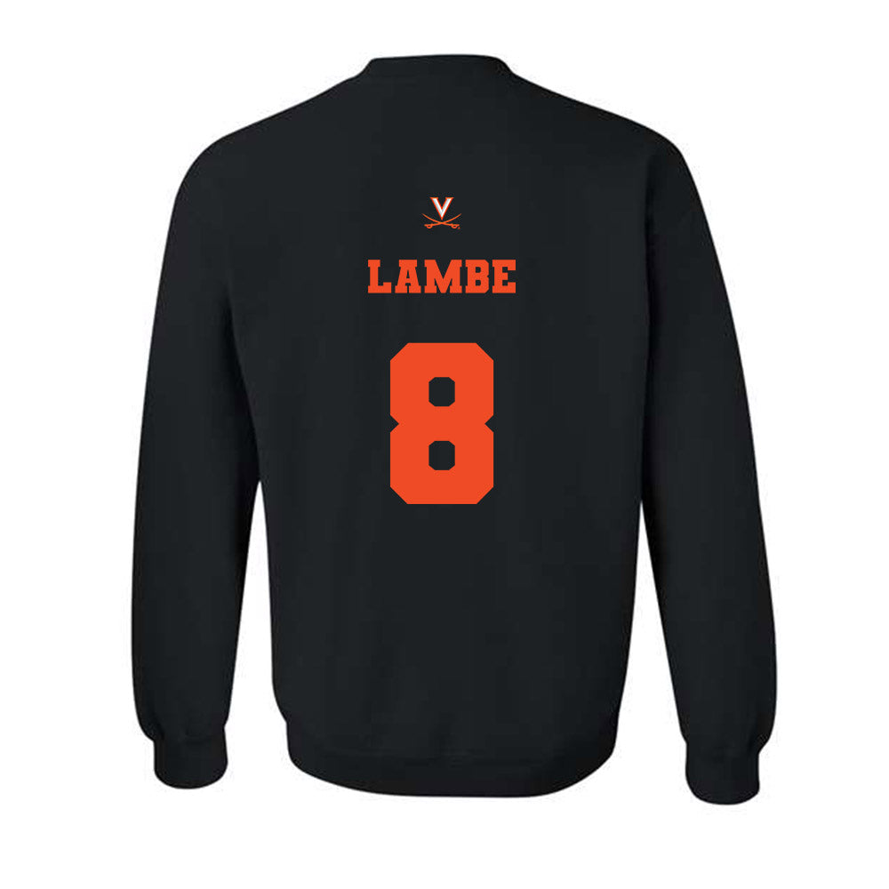 Virginia - NCAA Men's Soccer : Brendan Lambe - Fashion Shersey Crewneck Sweatshirt-1