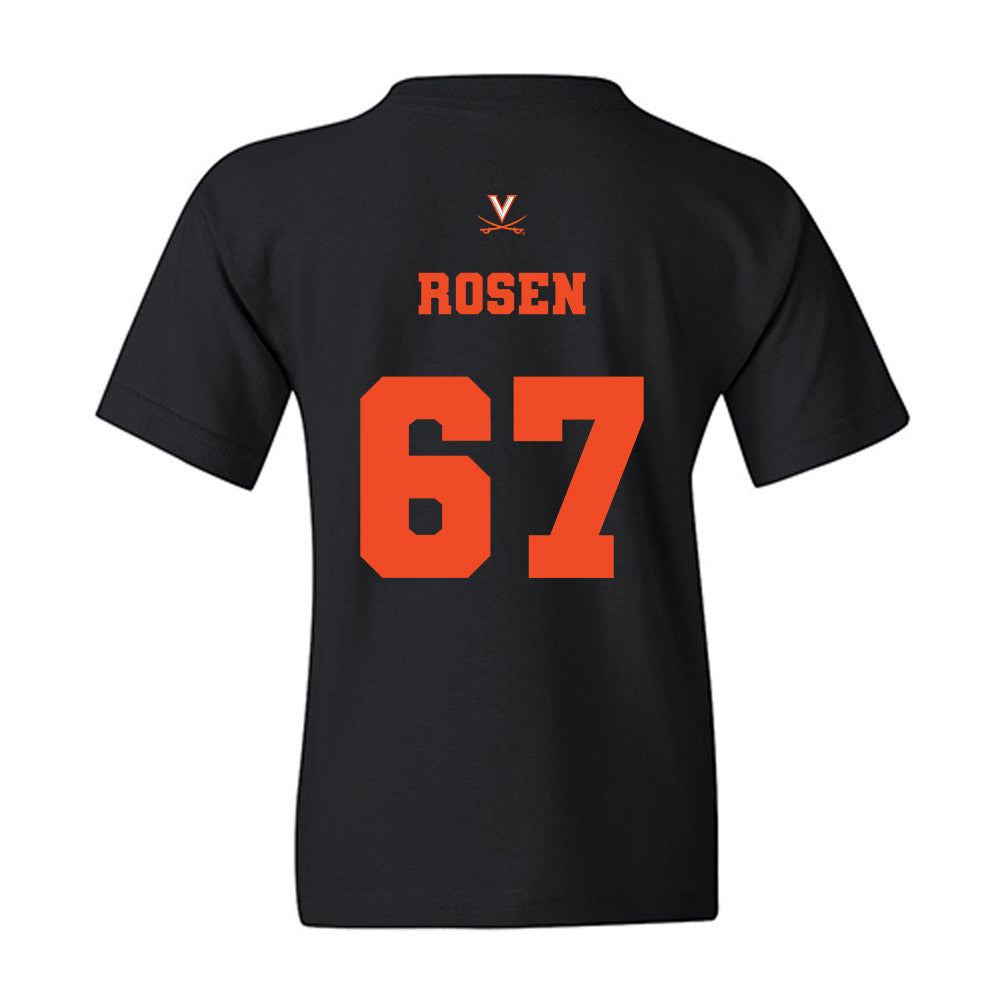 Virginia - NCAA Football : Will Rosen - Fashion Shersey Youth T-Shirt-1