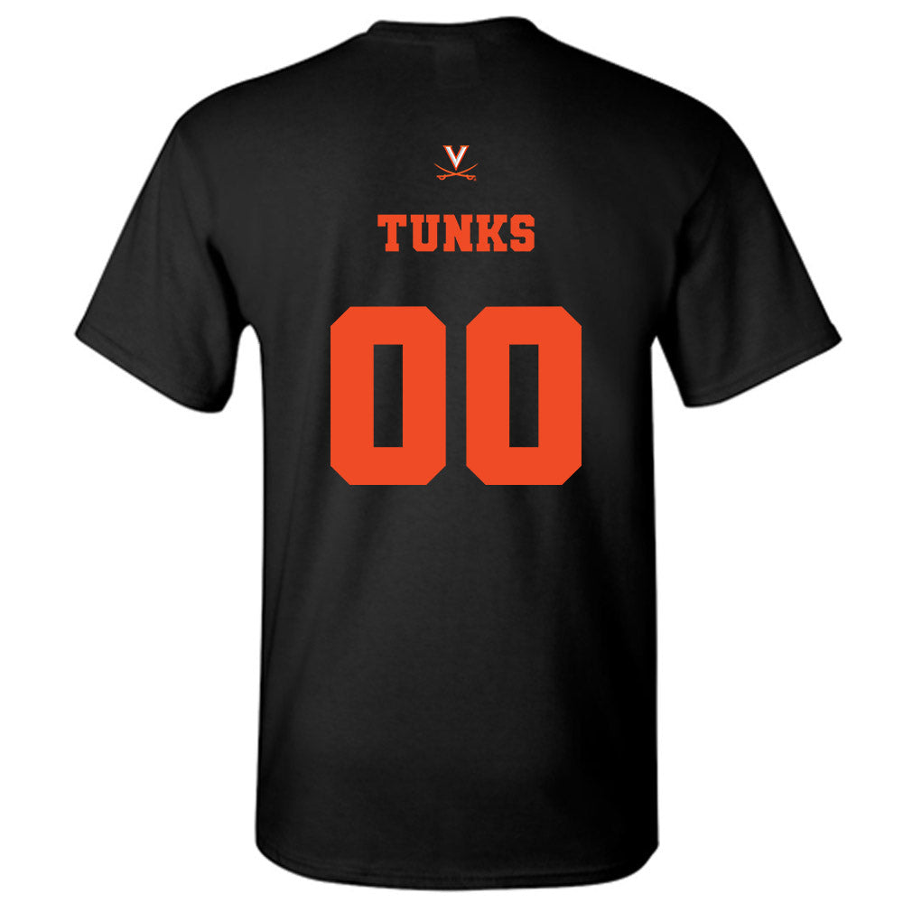 Virginia - NCAA Men's Soccer : Caleb Tunks - Fashion Shersey T-Shirt-1