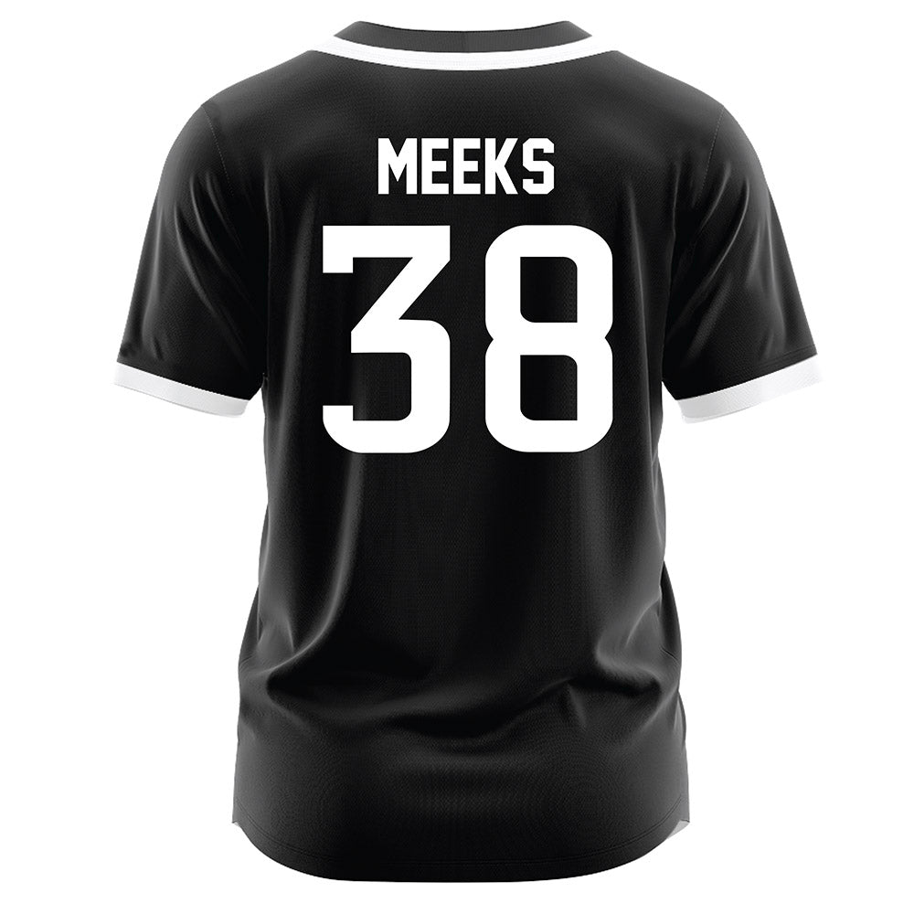 Southern Miss - NCAA Baseball : Drake Meeks - Black Jersey-1