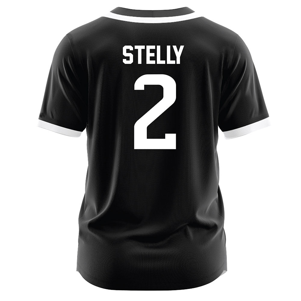 Southern Miss - NCAA Baseball : Caleb Stelly - Black Jersey-1