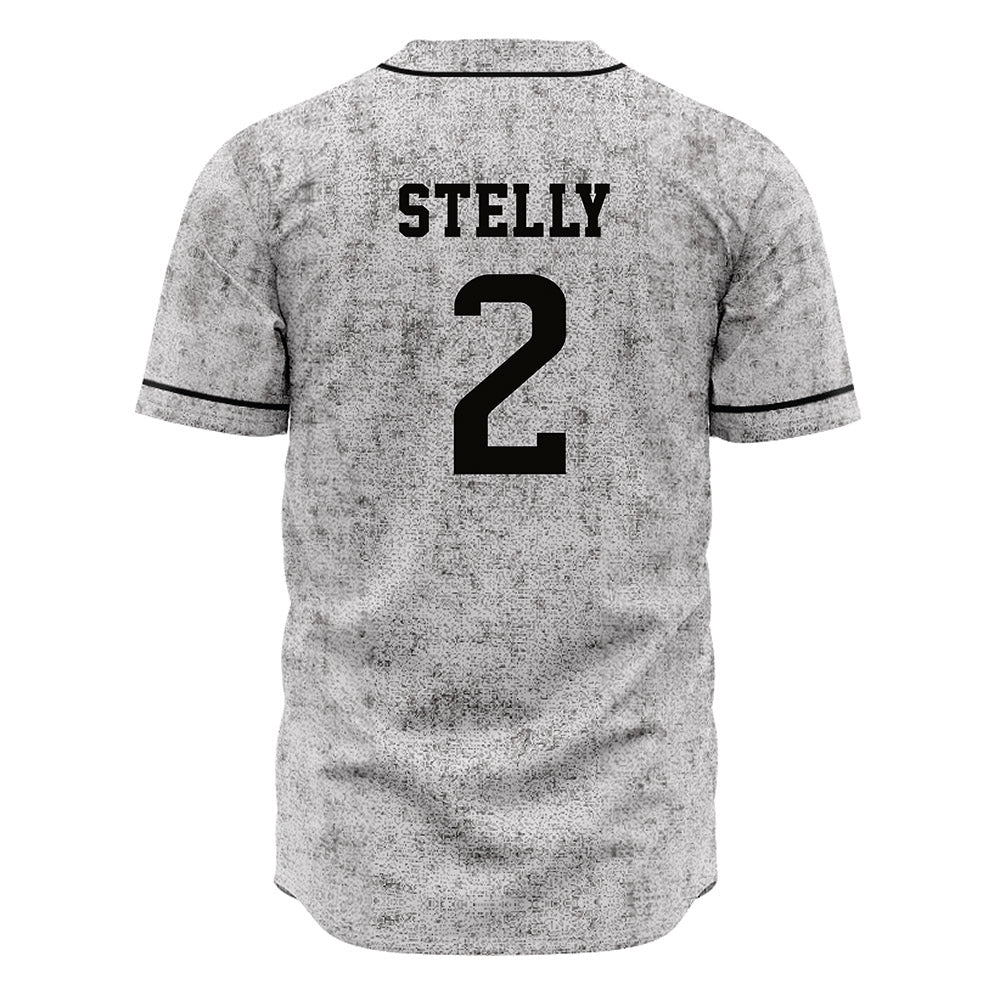Southern Miss - NCAA Baseball : Caleb Stelly - Grey Jersey-1