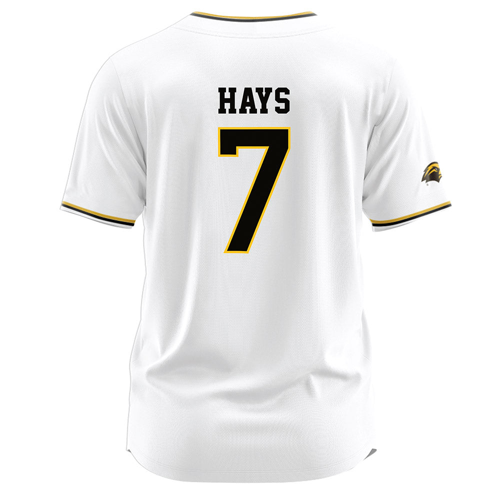 Southern Miss - NCAA Softball : Jolie Hays - White Jersey-1