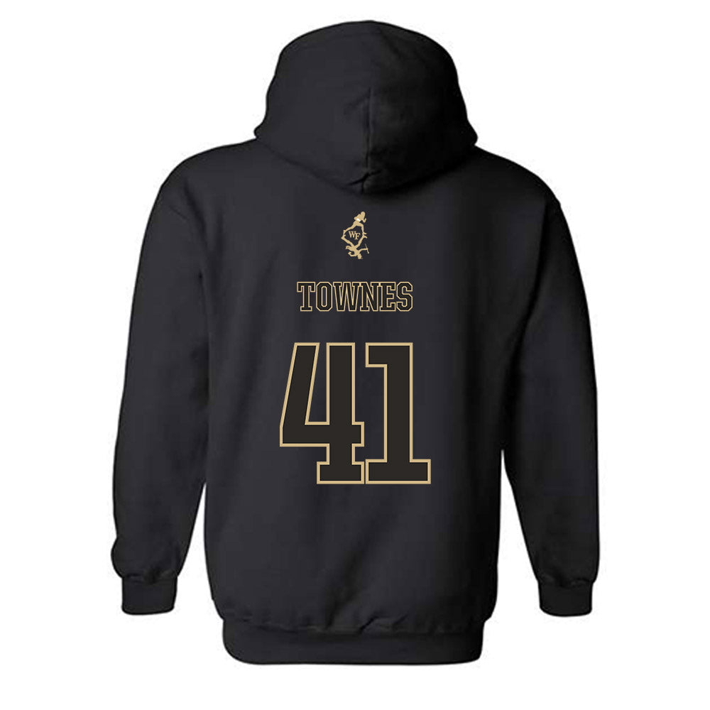 Wake Forest - NCAA Football : Kalil Townes - Hooded Sweatshirt-1