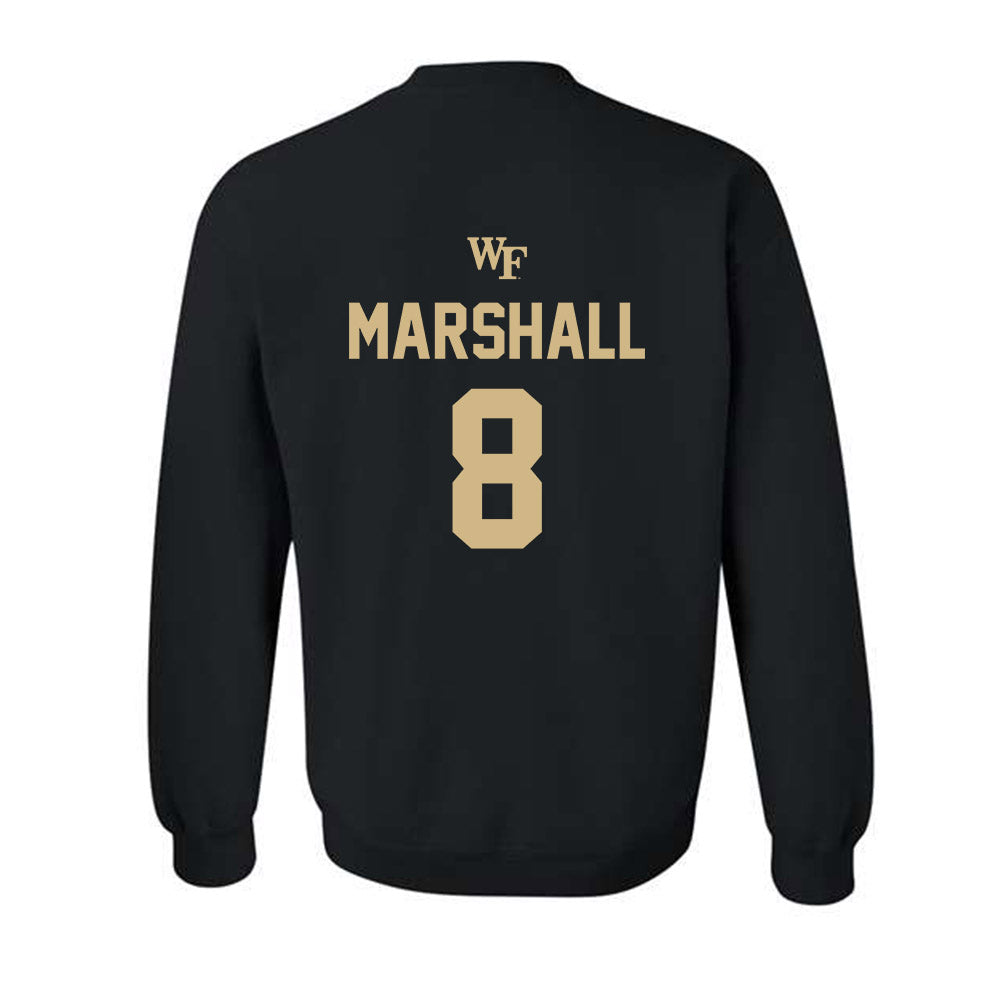Wake Forest - NCAA Baseball : Brady Marshall - Sports Shersey Crewneck Sweatshirt-1