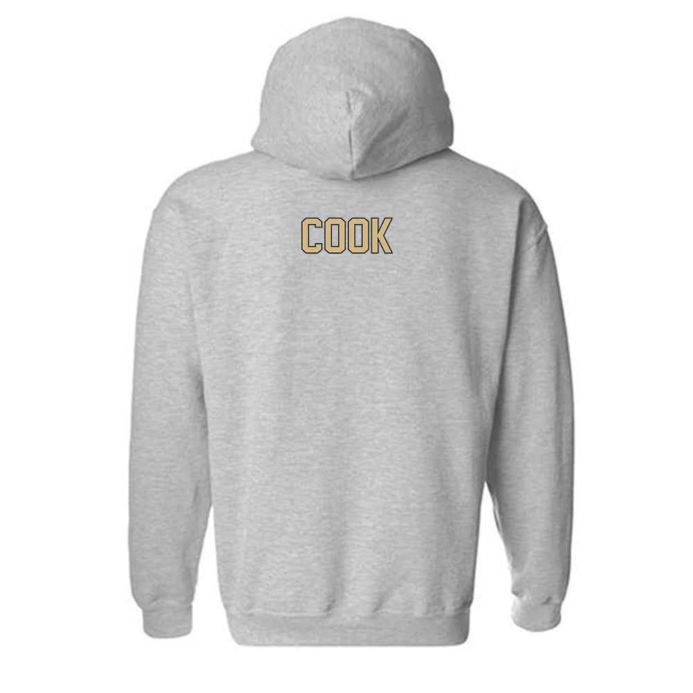 Wake Forest - NCAA Men's Golf : Maddux Cook - Fashion Shersey Hooded Sweatshirt-1