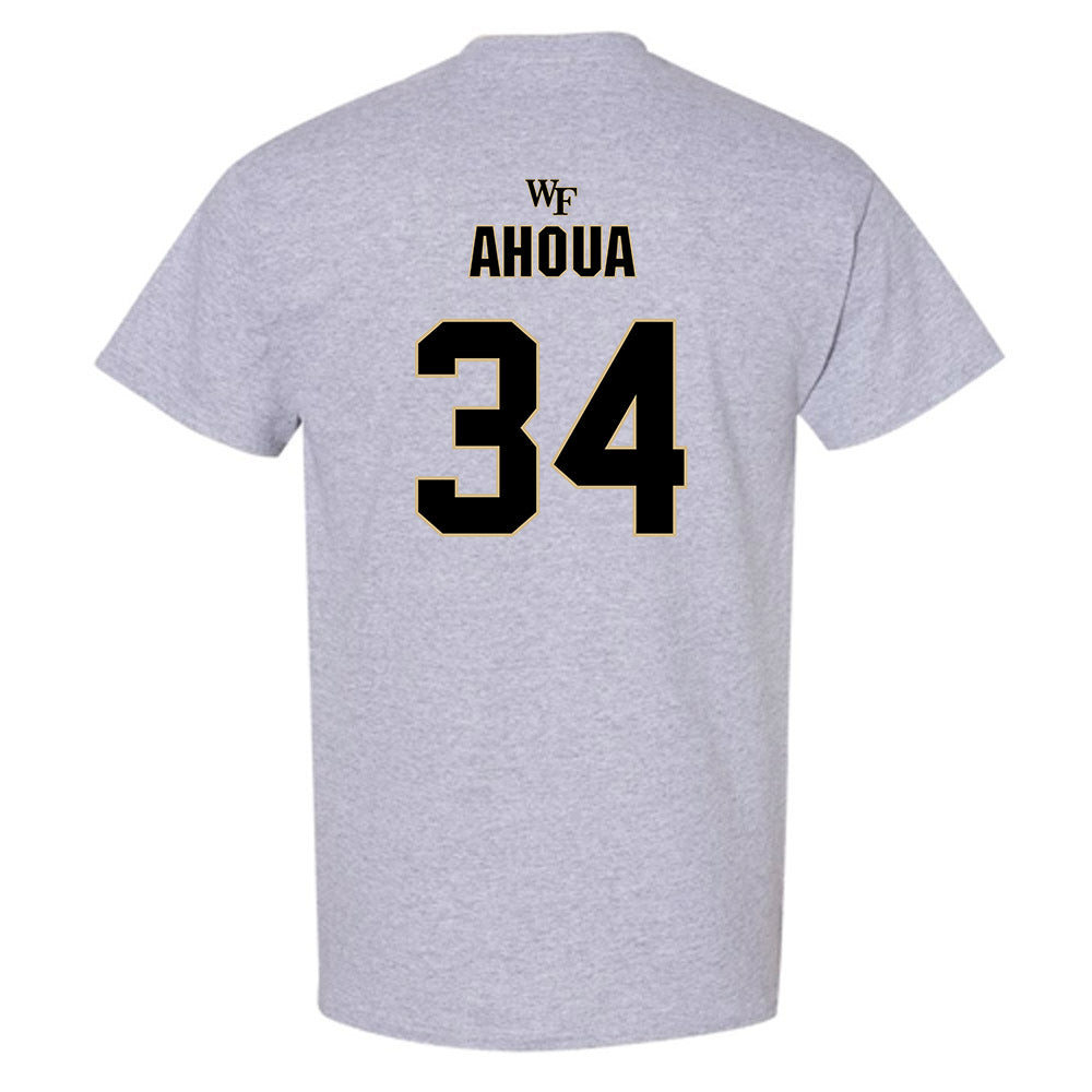 Wake Forest - NCAA Football : Micheal Ahoua - Fashion Shersey T-Shirt-1