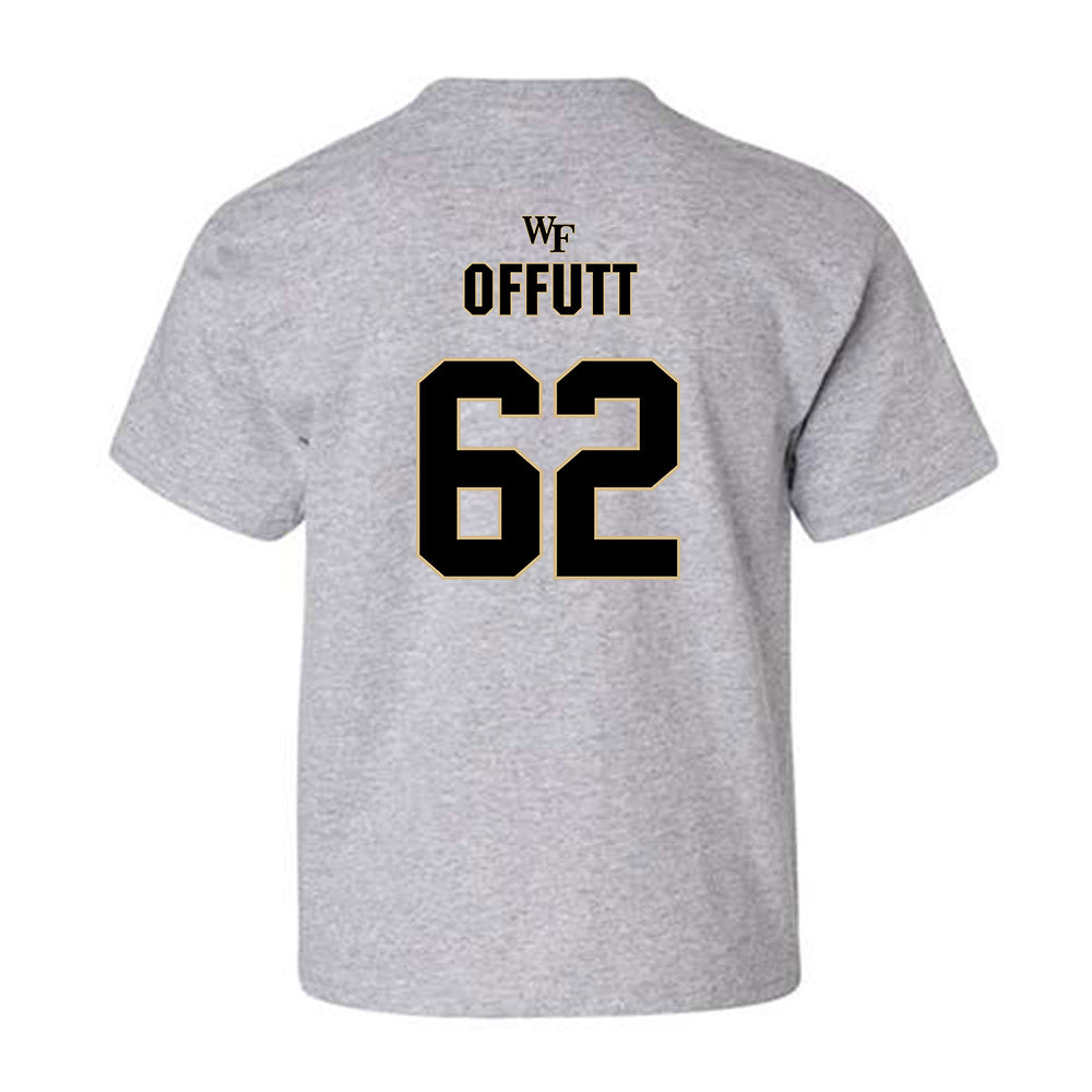 Wake Forest - NCAA Football : Jaishaun Offutt - Fashion Shersey Youth T-Shirt-1
