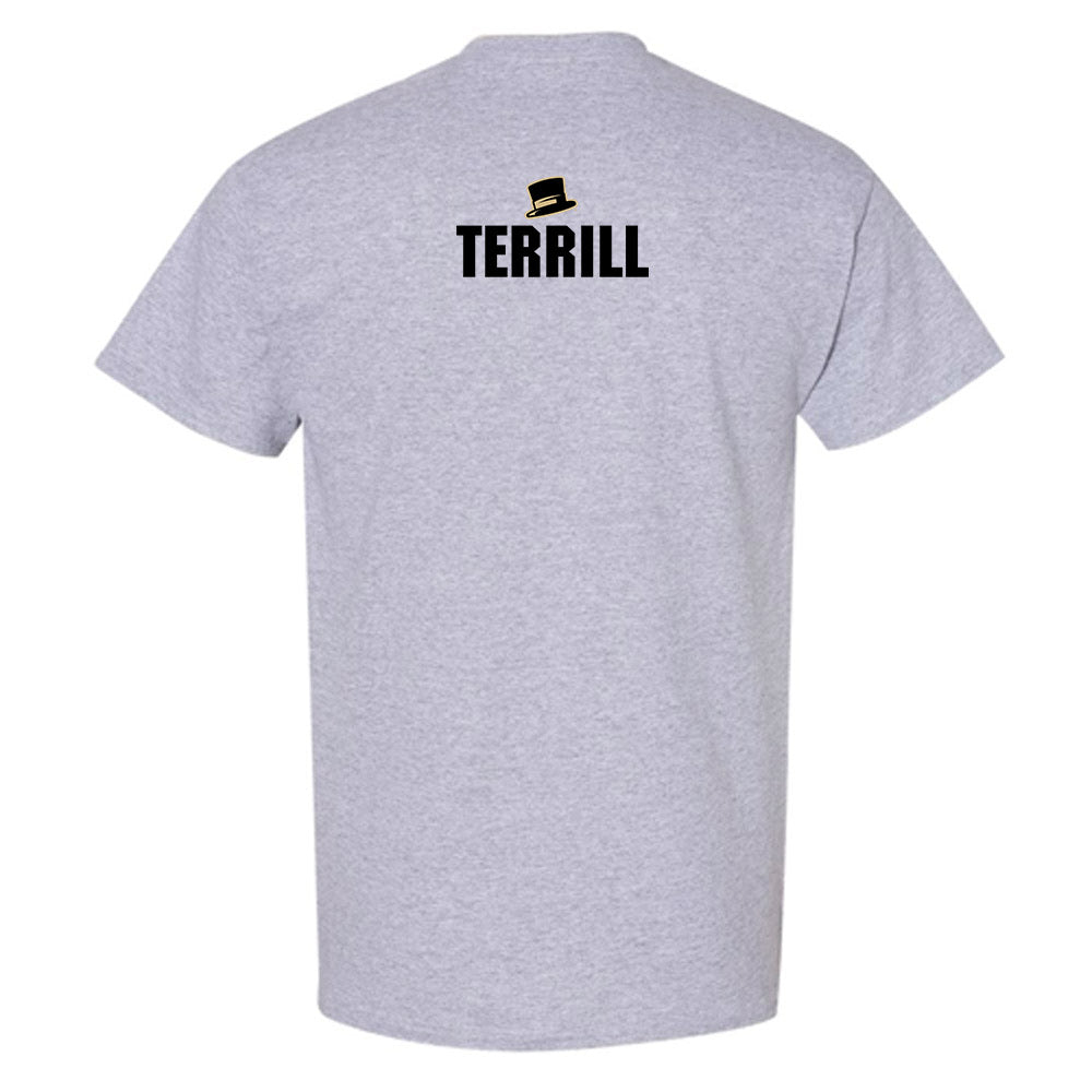 Wake Forest - NCAA Men's Track & Field : Stuart Terrill - Generic Shersey T-Shirt-1