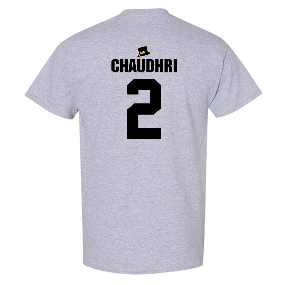 Wake Forest - NCAA Men's Basketball : Vincent Chaudhri - Generic Shersey T-Shirt-1