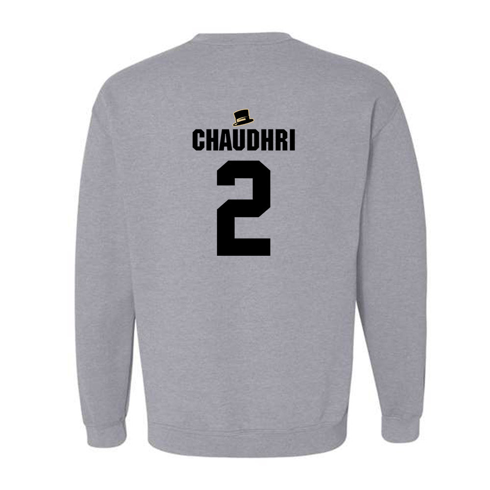 Wake Forest - NCAA Men's Basketball : Vincent Chaudhri - Generic Shersey Crewneck Sweatshirt-1