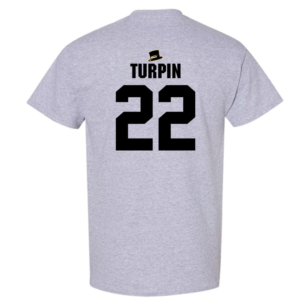 Wake Forest - NCAA Football : Myles Turpin - Generic Shersey T-Shirt-1