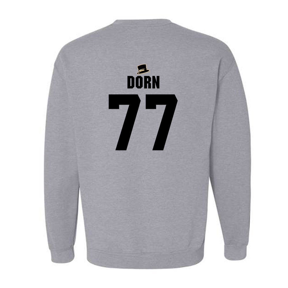 Wake Forest - NCAA Men's Basketball : Antonio Dorn - Generic Shersey Crewneck Sweatshirt-1