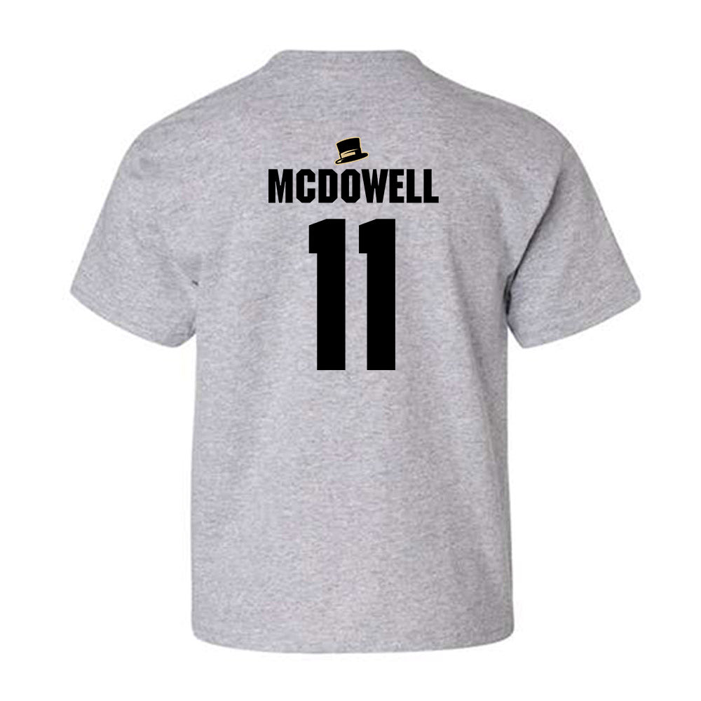 Wake Forest - NCAA Men's Basketball : Jamari McDowell - Generic Shersey Youth T-Shirt-1