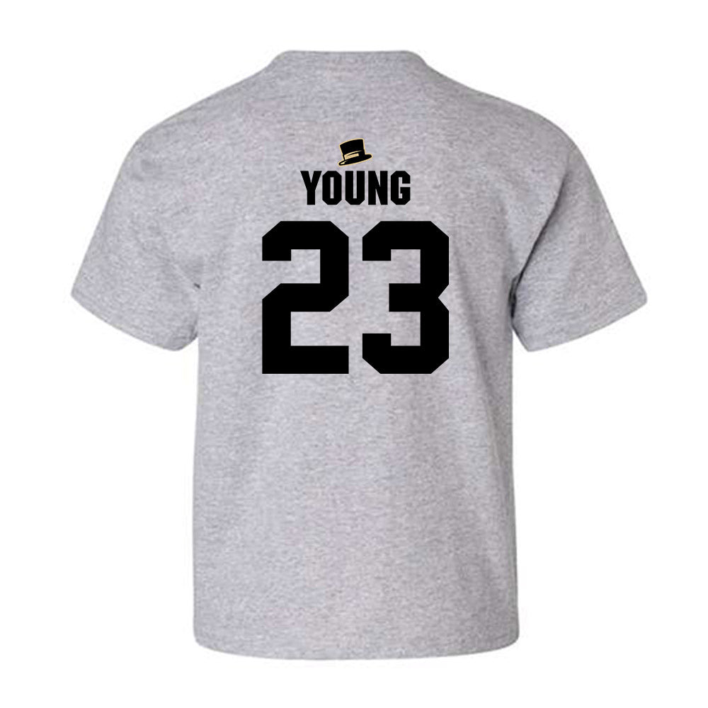 Wake Forest - NCAA Men's Soccer : Chandler Young - Generic Shersey Youth T-Shirt-1