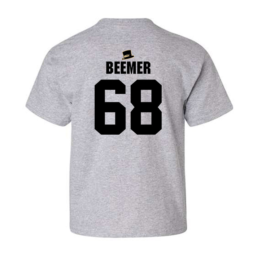 Wake Forest - NCAA Football : Luke Beemer - Generic Shersey Youth T-Shirt-1