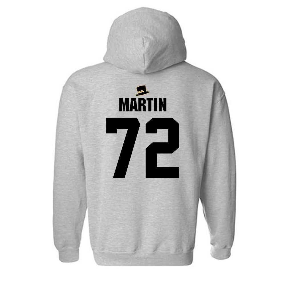 Wake Forest - NCAA Football : Aidan Martin - Generic Shersey Hooded Sweatshirt-1