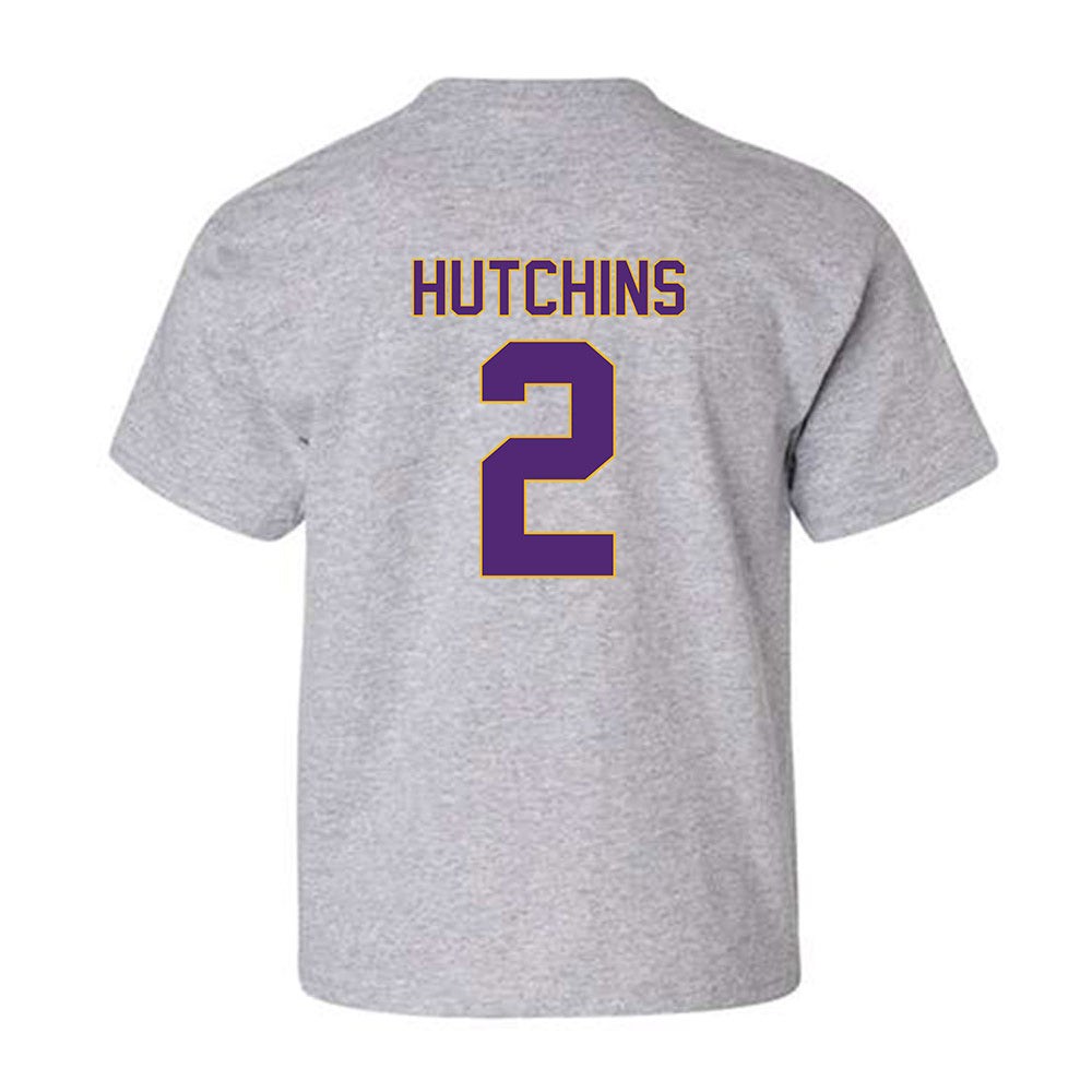 Northern Iowa - NCAA Men's Basketball : Geon Hutchins - Fashion Shersey Youth T-Shirt-1