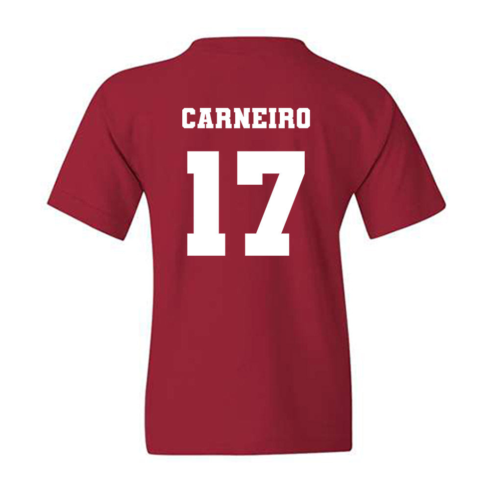 Ole Miss - NCAA Football : Lucas Carneiro - Replica Shersey Youth T-Shirt-1