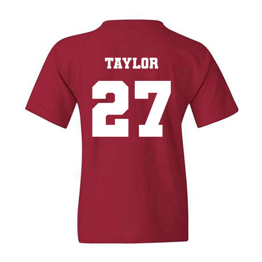 Ole Miss - NCAA Football : Macaleb Taylor - Replica Shersey Youth T-Shirt-1