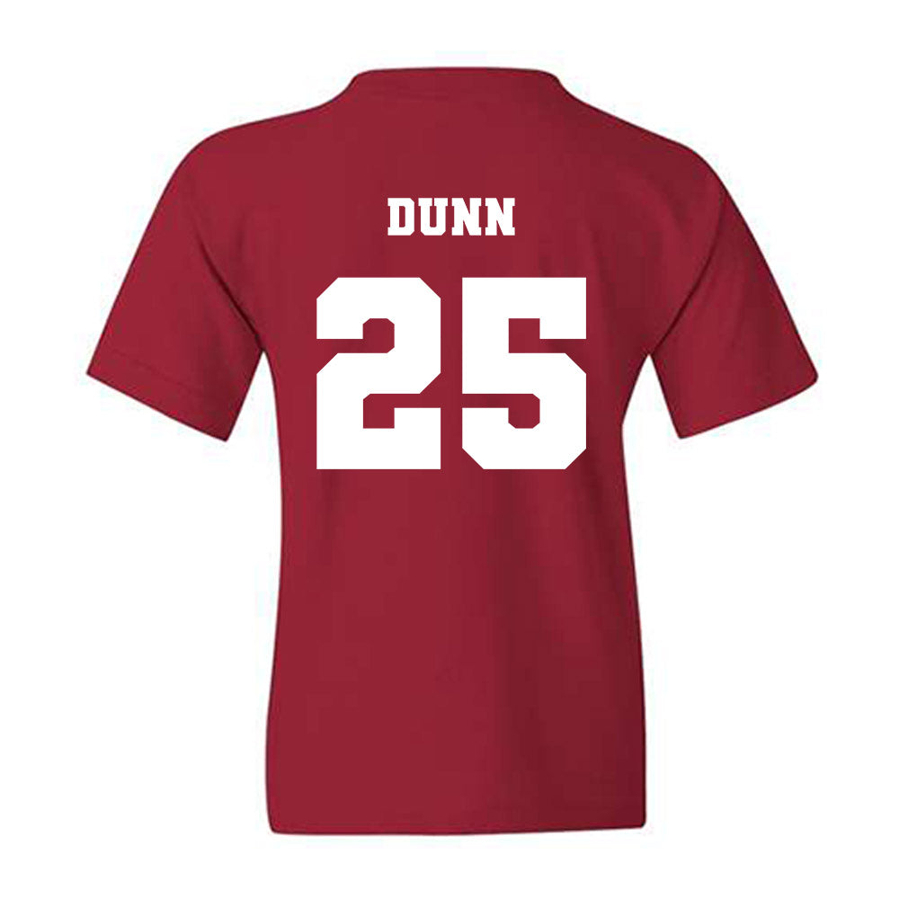Ole Miss - NCAA Football : Maison Dunn - Replica Shersey Youth T-Shirt-1