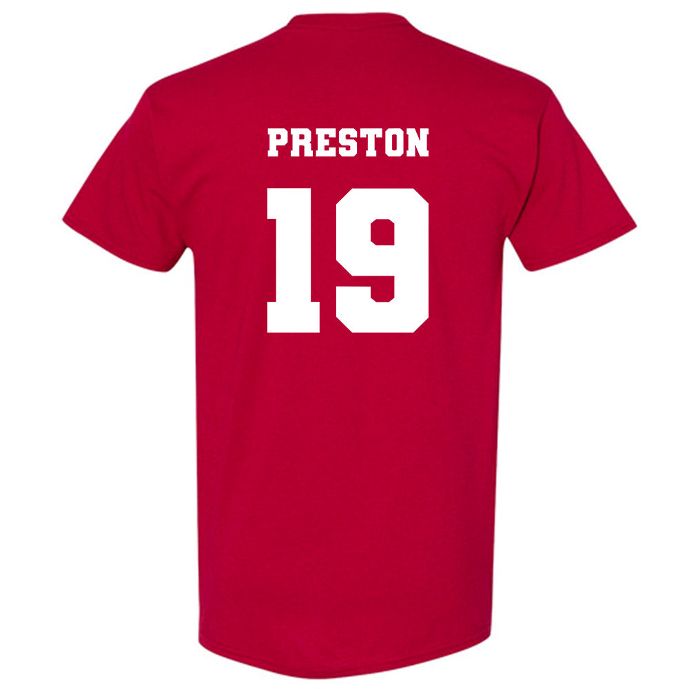 Ole Miss - NCAA Football : MJ Preston - Replica Shersey T-Shirt-1