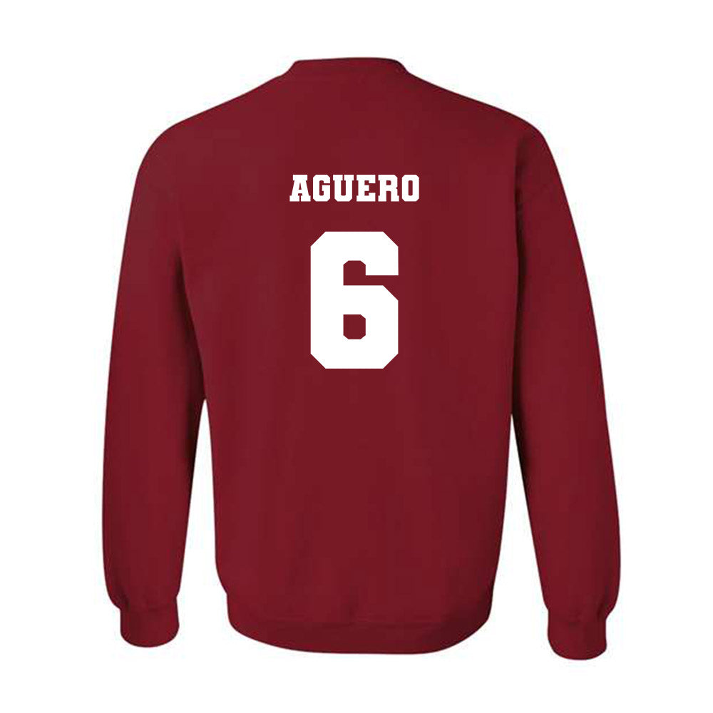 Ole Miss - NCAA Football : Joenel Aguero - Replica Shersey Crewneck Sweatshirt-1