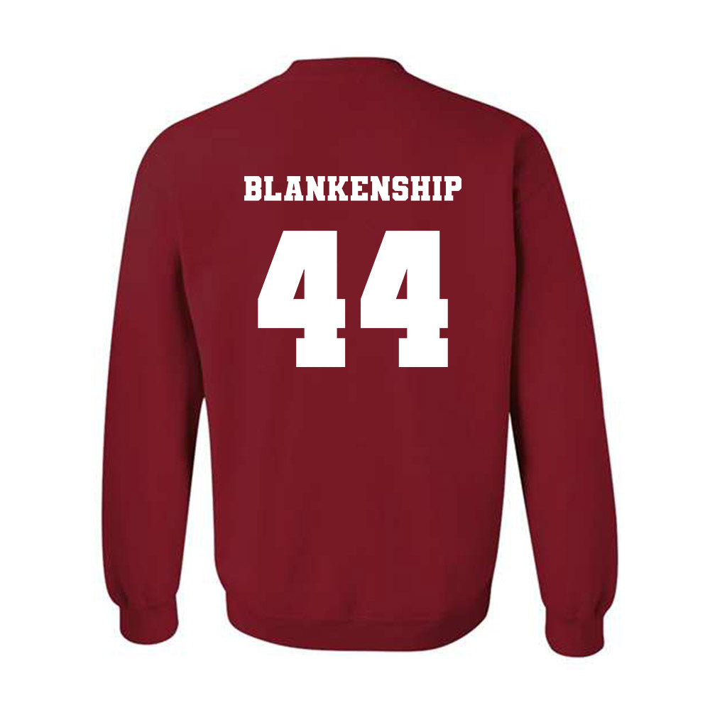 Ole Miss - NCAA Football : Caleb Blankenship - Replica Shersey Crewneck Sweatshirt-1