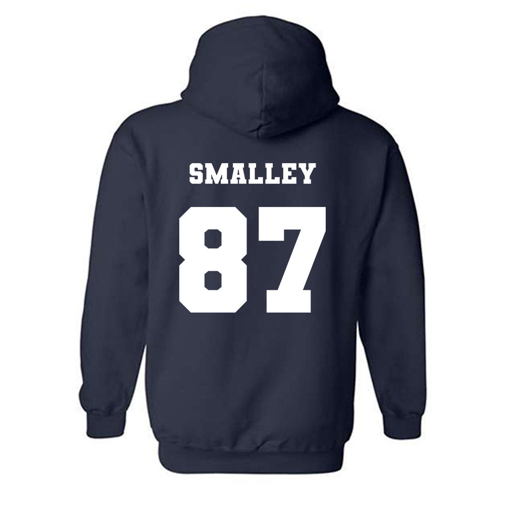 Ole Miss - NCAA Football : Wyatt Smalley - Replica Shersey Hooded Sweatshirt-1