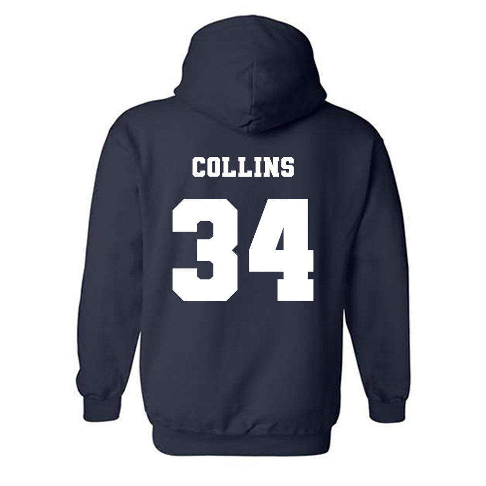 Ole Miss - NCAA Football : Raymond Collins - Replica Shersey Hooded Sweatshirt-1