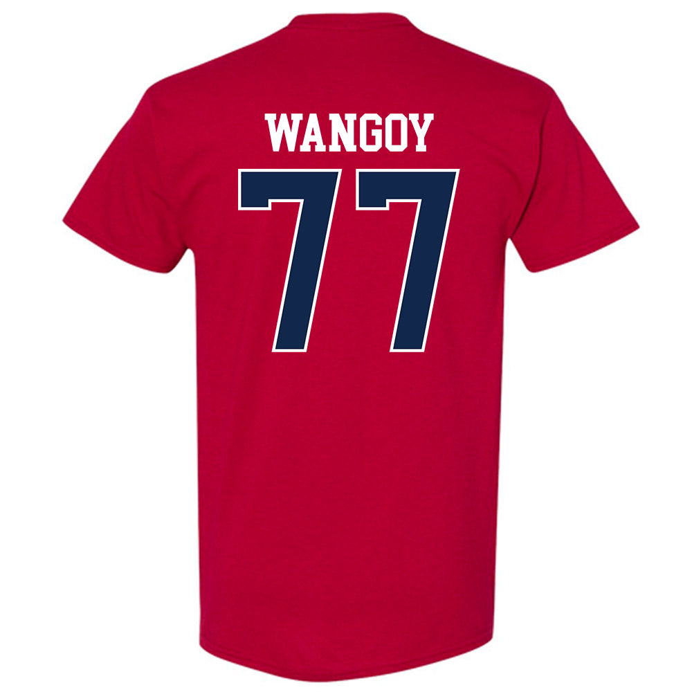 Ole Miss - NCAA Football : Enoch Wangoy - Replica Shersey T-Shirt-1