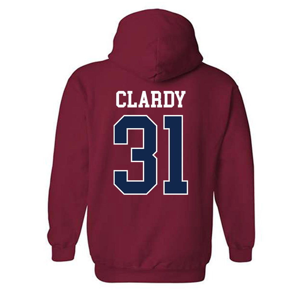 Ole Miss - NCAA Football : Ladarian Clardy - Replica Shersey Hooded Sweatshirt-1