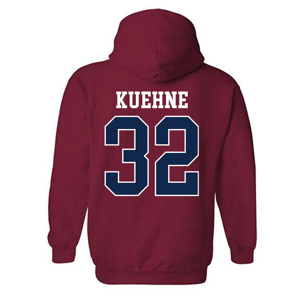 Ole Miss - NCAA Women's Soccer : Cassidy Kuehne - Replica Shersey Hooded Sweatshirt-1