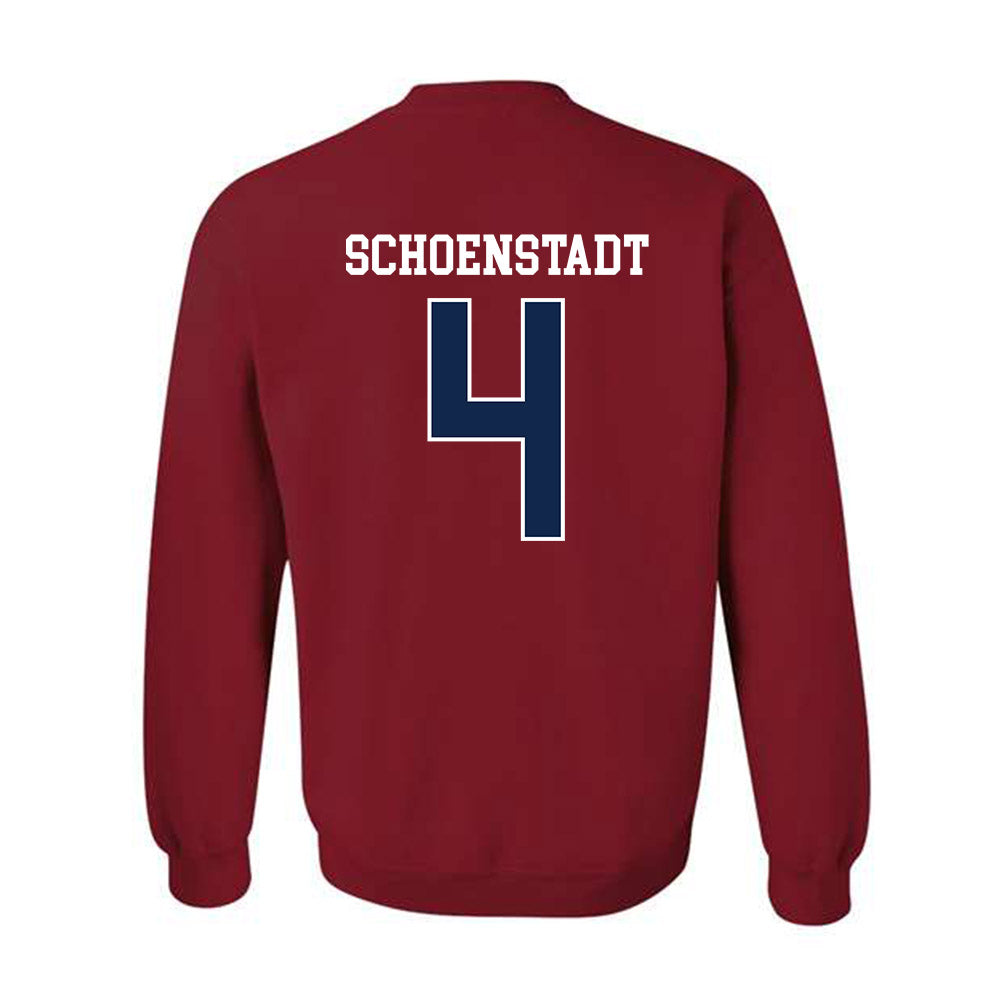 Ole Miss - NCAA Women's Soccer : Alex Schoenstadt - Replica Shersey Crewneck Sweatshirt-1