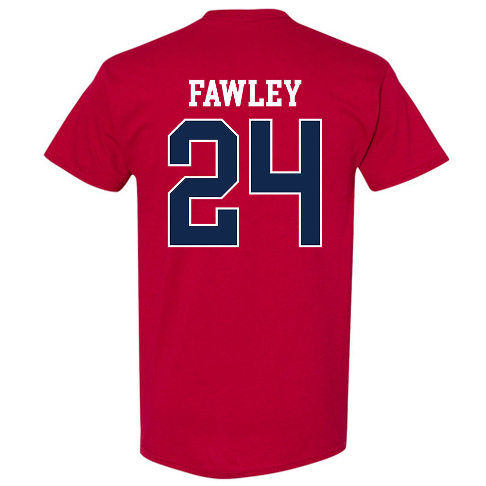 Ole Miss - NCAA Baseball : Austin Fawley - Replica Shersey T-Shirt-1