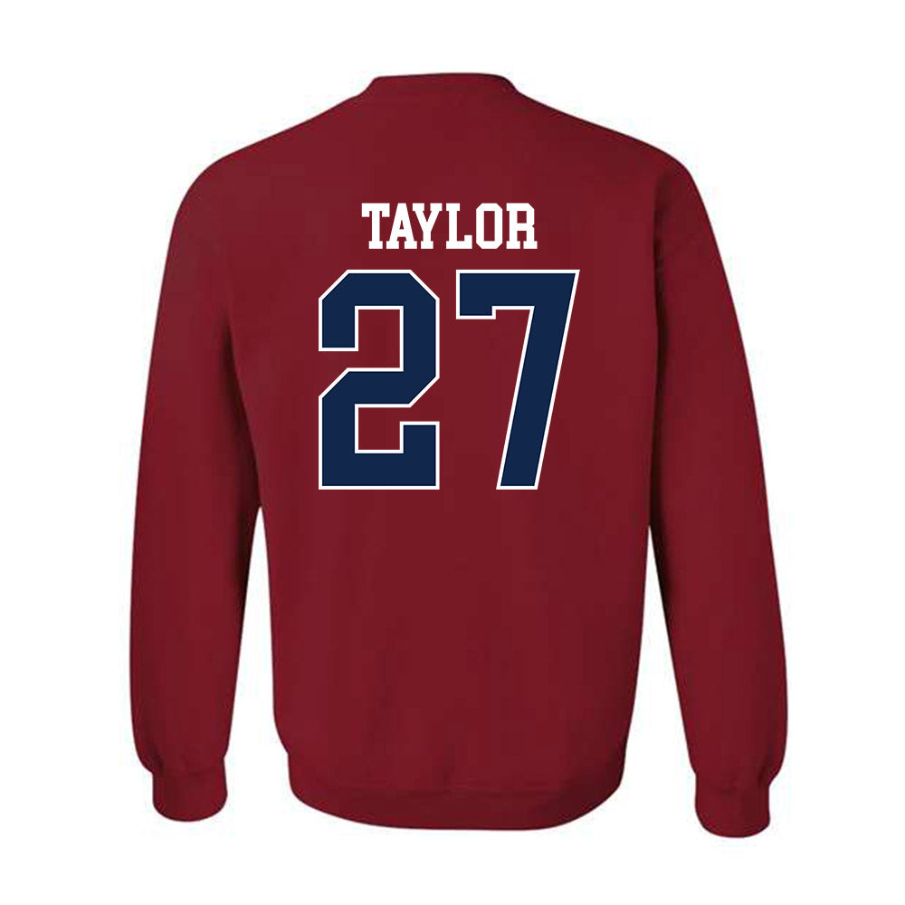 Ole Miss - NCAA Football : Macaleb Taylor - Replica Shersey Crewneck Sweatshirt-1