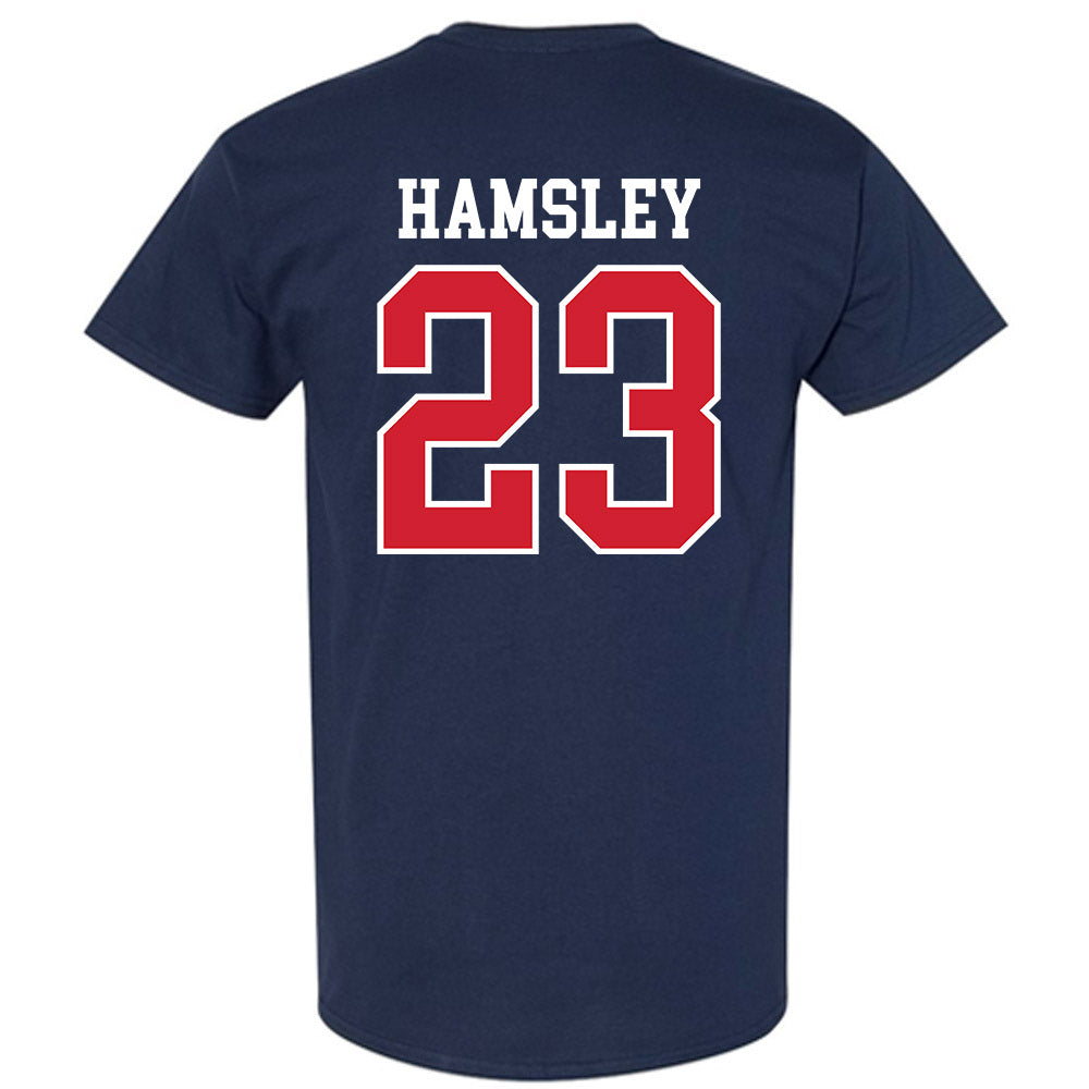 Ole Miss - NCAA Football : George Hamsley - Replica Shersey T-Shirt-1