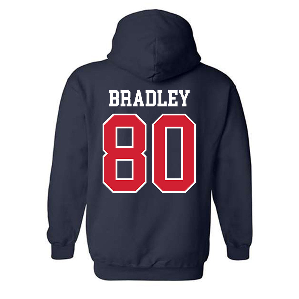 Ole Miss - NCAA Football : Hayden Bradley - Replica Shersey Hooded Sweatshirt-1