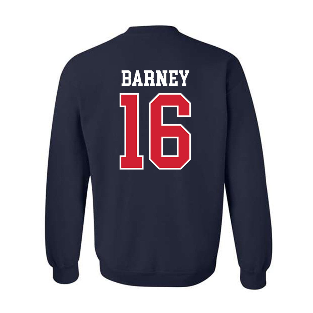 Ole Miss - NCAA Football : Dorian Barney - Replica Shersey Crewneck Sweatshirt-1