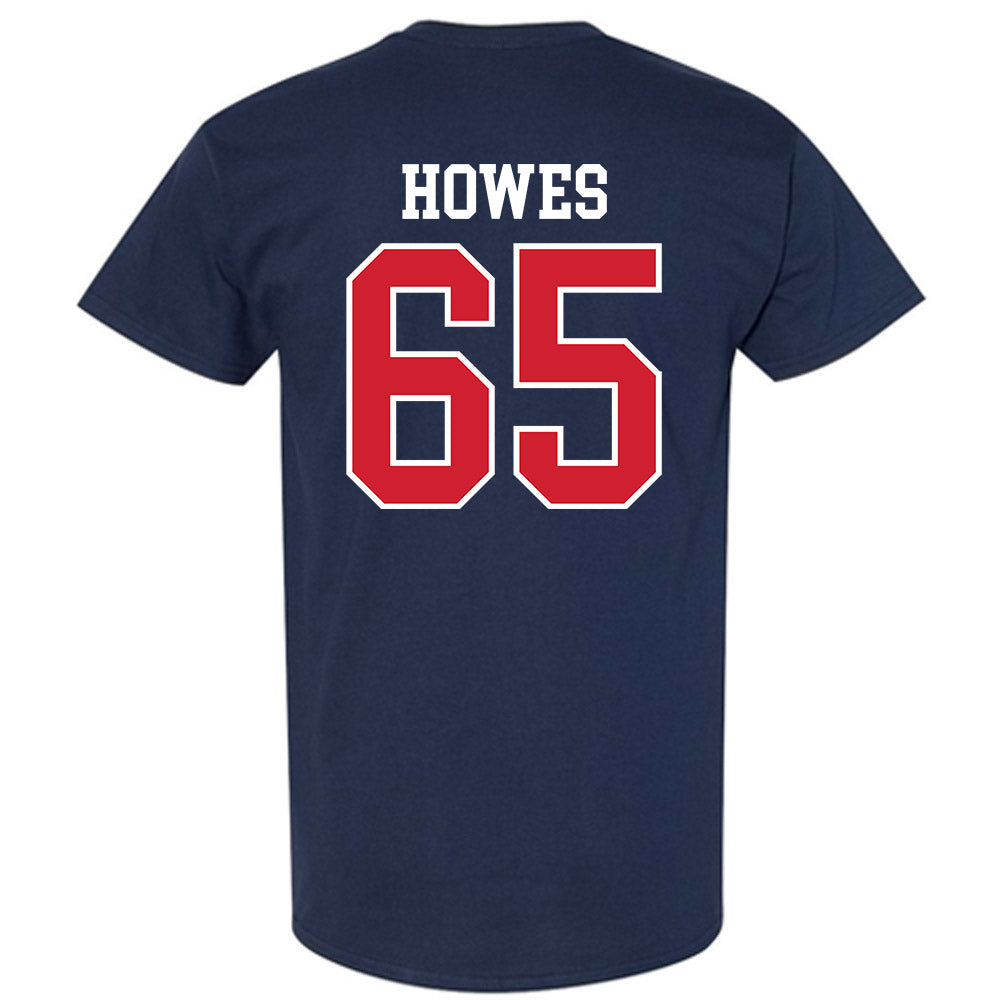 Ole Miss - NCAA Football : Connor Howes - Replica Shersey T-Shirt-1