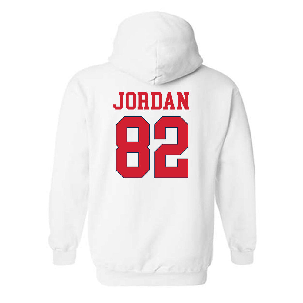 Ole Miss - NCAA Softball : Graycen Jordan - Replica Shersey Hooded Sweatshirt-1