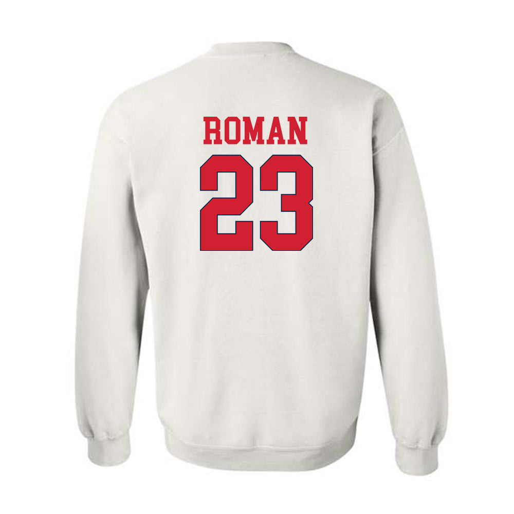 Ole Miss - NCAA Softball : Taylor Roman - Replica Shersey Crewneck Sweatshirt-1