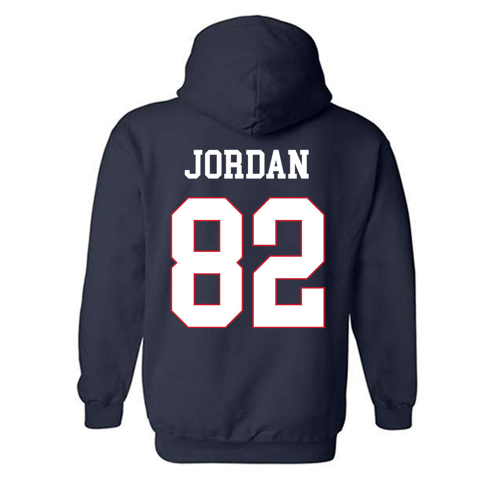 Ole Miss - NCAA Softball : Graycen Jordan - Replica Shersey Hooded Sweatshirt-1