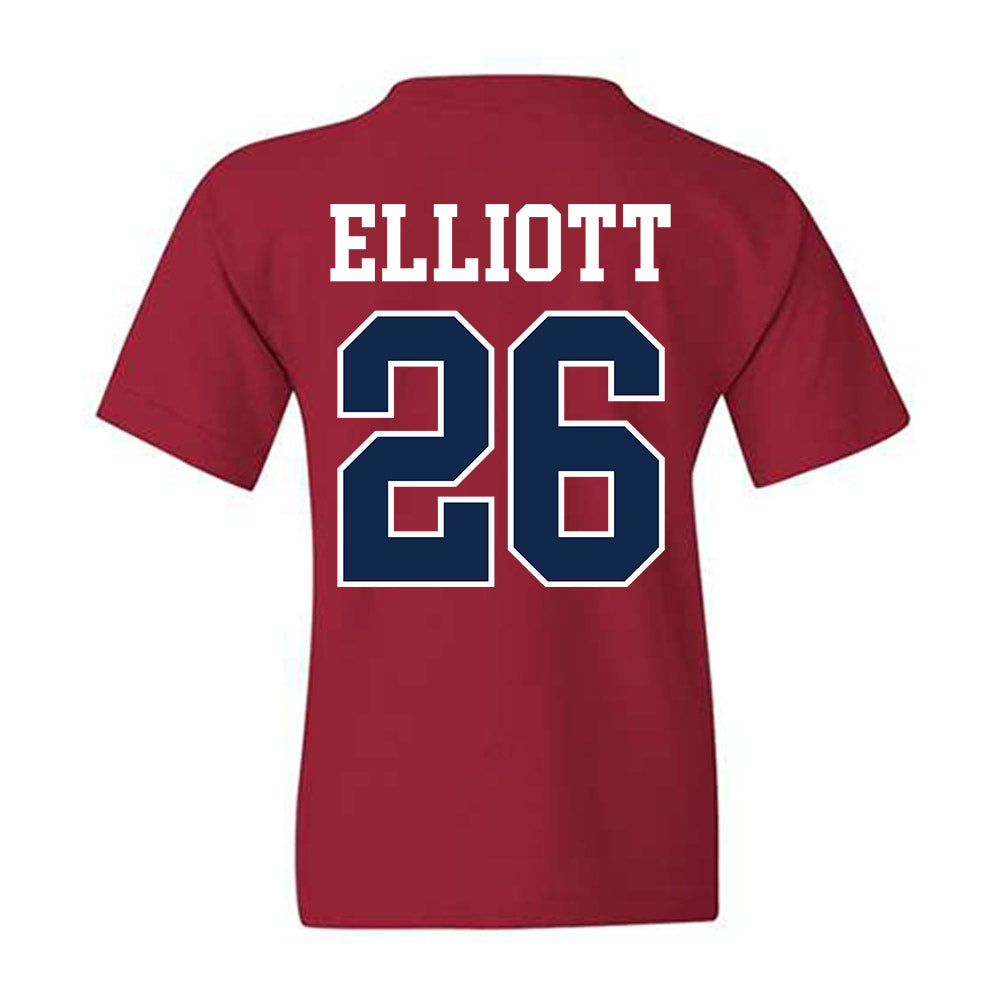 Ole Miss - NCAA Baseball : Hunter Elliott - Fashion Shersey Youth T-Shirt-1